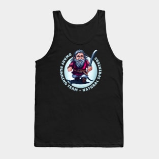 Dwarf Running Team - Natural Sprinters II - Dark - Fantasy Funny Running Tank Top